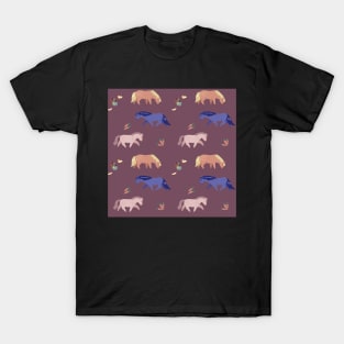 Ponies in Purple T-Shirt